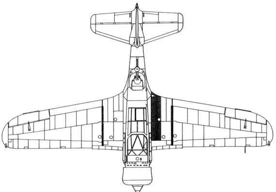 Самолет PZL 23 Karas - чертежи, габариты, рисунки