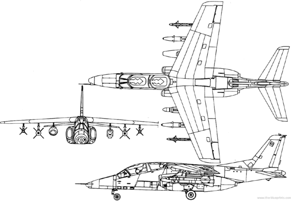 Aircraft PZL I-22 Iryda M-95 - drawings, dimensions, figures
