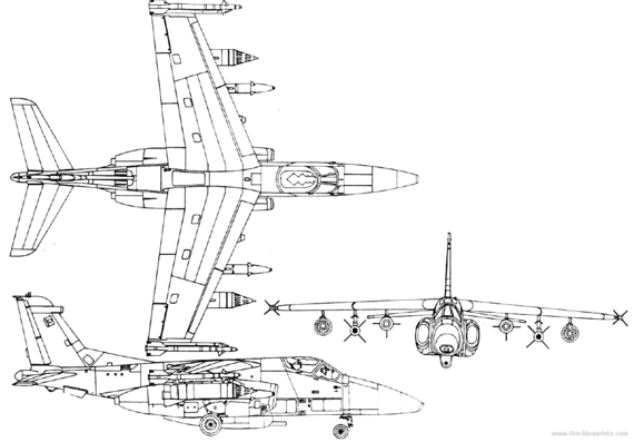Самолет PZL I-22 Iryda M-97S - чертежи, габариты, рисунки