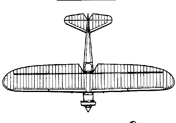 Самолет PZL L-2 (Poland) (1929) - чертежи, габариты, рисунки