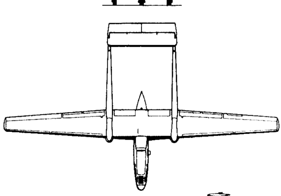 Самолет PZL Mielec M-15 Belphegor (Poland) (1973) - чертежи, габариты, рисунки