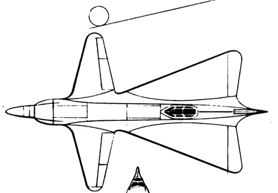 Самолет Payen Pa-112 Flechair - чертежи, габариты, рисунки