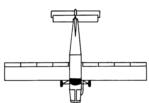 Самолет Pilatus PC-6 Porter, Turbo-Porter (Switzerland) (1959) - чертежи, габариты, рисунки