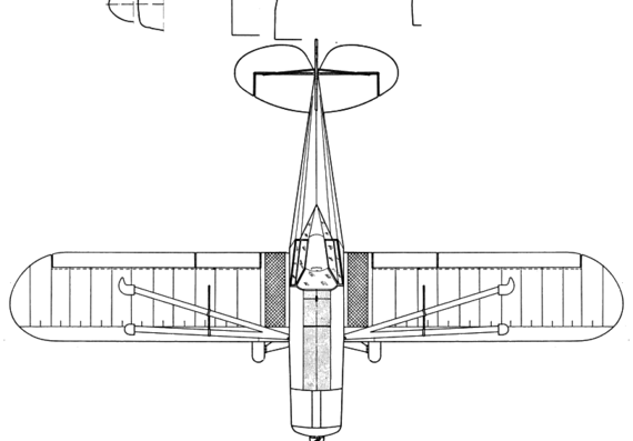 Piper Pa-25 Pawnee aircraft - drawings, dimensions, figures