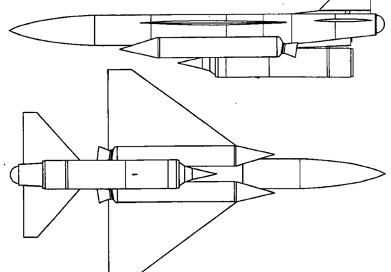 Самолет R-500 - чертежи, габариты, рисунки