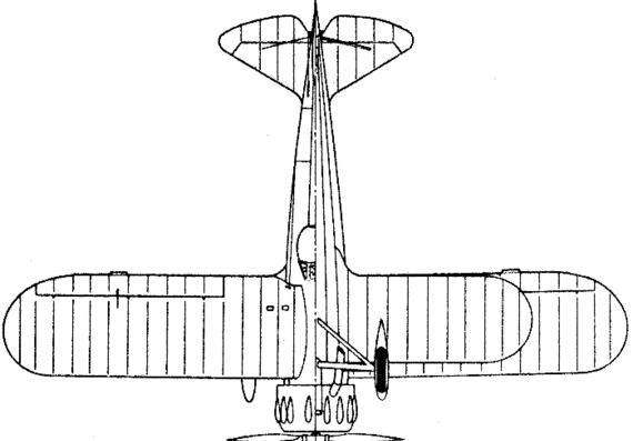 Самолет Romeo Ro-41 - чертежи, габариты, рисунки