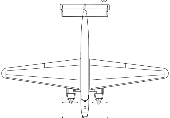 Самолет SNCAC (Farman) NC-223 - чертежи, габариты, рисунки