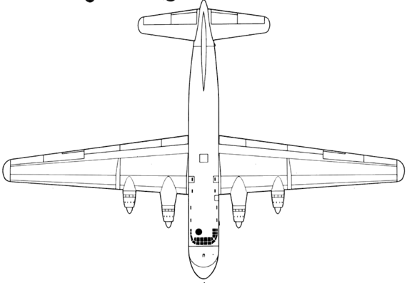 Самолет SNCAC NC-211 Cormoran - чертежи, габариты, рисунки