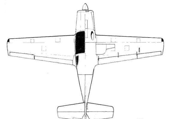 Самолет SRCM-153 Joigny - чертежи, габариты, рисунки