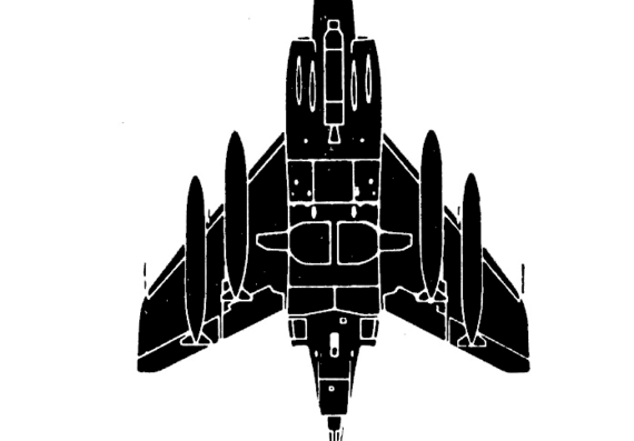 Scimitar aircraft - drawings, dimensions, figures