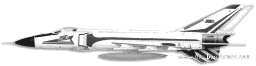 Самолет Shenyang J-8II - чертежи, габариты, рисунки