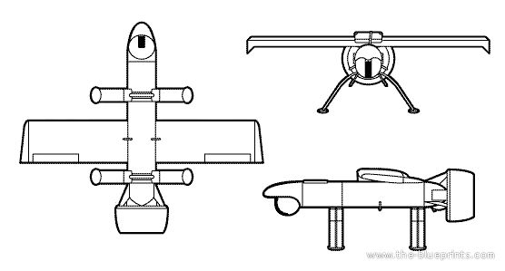 Aircraft Shmel 1 Yak 061 - drawings, dimensions, figures
