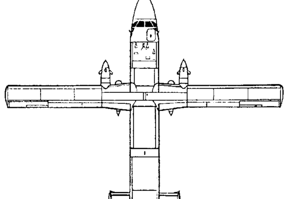 Самолет Short 330 / C-23 Sherpa (England) (1974) - чертежи, габариты, рисунки