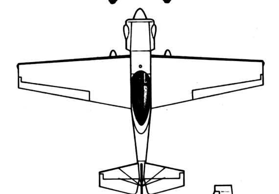 Самолет Stephen Akro - чертежи, габариты, рисунки