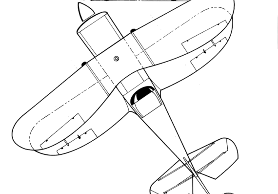 Самолет Stolp Acroduster - чертежи, габариты, рисунки