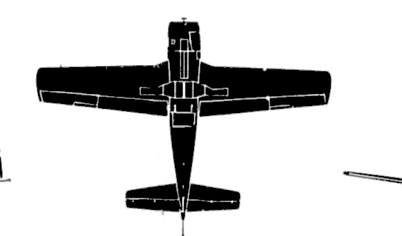 Самолет Sud Aviation Fennec - чертежи, габариты, рисунки