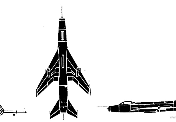 Aircraft M Fitter - drawings, dimensions, figures