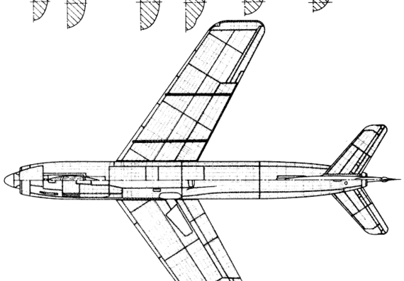 Самолет М Su-15P - чертежи, габариты, рисунки