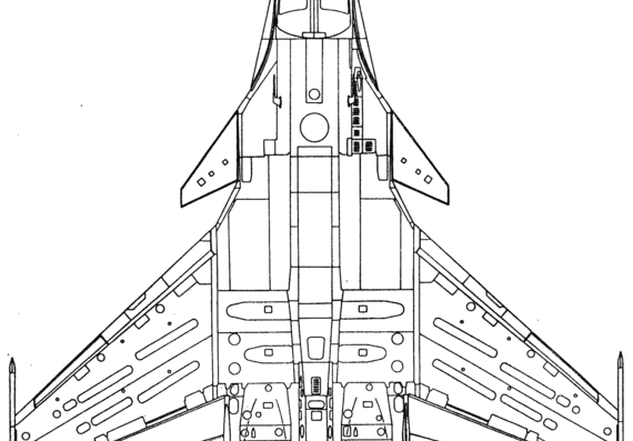 Самолет М Su-34 - чертежи, габариты, рисунки