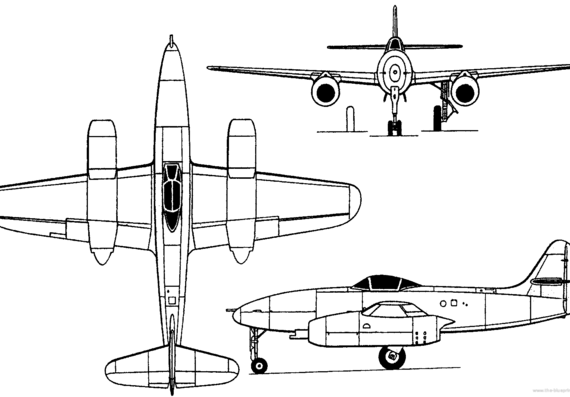 Самолет М Su-9 (K) (Russia) (1946) - чертежи, габариты, рисунки
