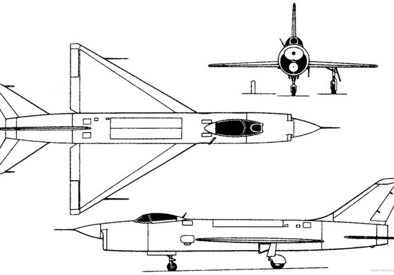 Самолет М T-3 (Russia) (1956) - чертежи, габариты, рисунки