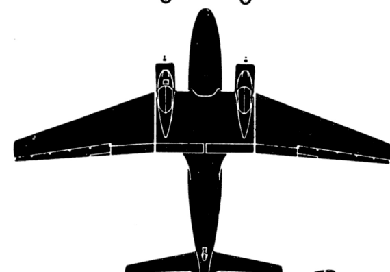 Super DC3 aircraft - drawings, dimensions, figures