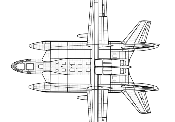 Самолет VVA-114 - чертежи, габариты, рисунки