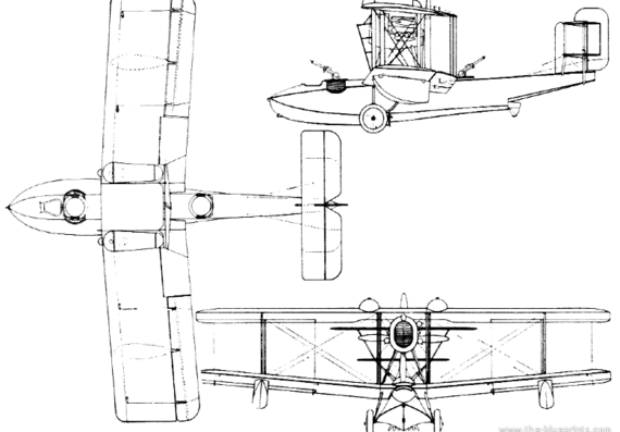 Самолет Vickers Vanellus (England) (1925) - чертежи, габариты, рисунки