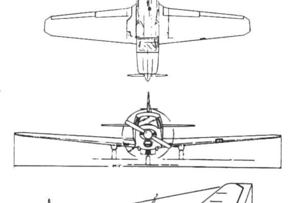 Viking aircraft - drawings, dimensions, figures