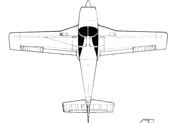 Самолет Wassmer Wa-51 Pacific - чертежи, габариты, рисунки