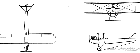 Самолет Яковлев VVA-3 / AIR-1 (Russia) (1927) - чертежи, габариты, рисунки