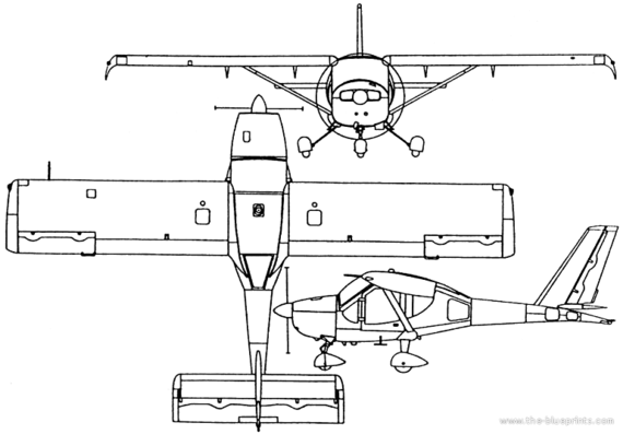 Самолет Яковлев Yak-112 (Russia) (1993) - чертежи, габариты, рисунки
