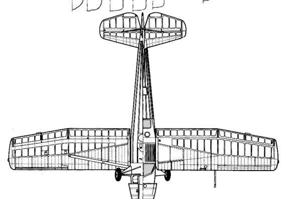 Самолет Яковлев Yak-12 (Creek) - чертежи, габариты, рисунки