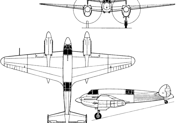 Самолет Яковлев Yak-22 (I-29) (Russia) (1939) - чертежи, габариты, рисунки