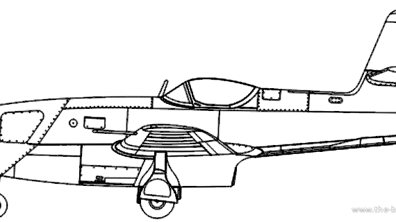 Plane Yakovlev Yak-23 Flora - drawings, dimensions, figures