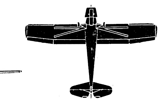 Сборная бумажная модель Як-12А / Yak-12A (Kampfflieger)