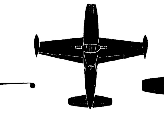 Plane Yakovlev Yak 23 Flora - drawings, dimensions, pictures