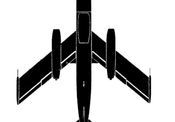 Самолет Яковлев Як 25 Flashlight - чертежи, габариты, рисунки