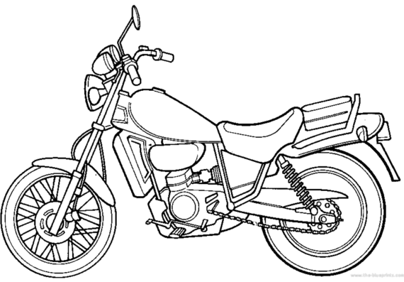 Aprilia Red Rose 50 motorcycle (1989) - drawings, dimensions, pictures