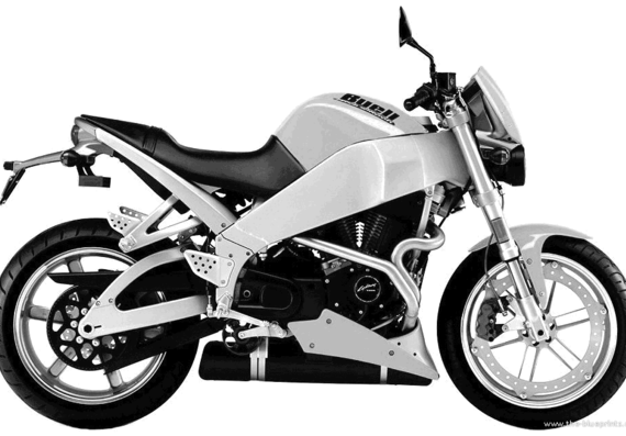 Buell Lightning XB9S motorcycle (2003) - drawings, dimensions, figures