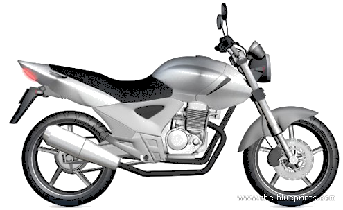 Мотоцикл Honda NC 700X (2014) - чертежи, габариты, рисунки