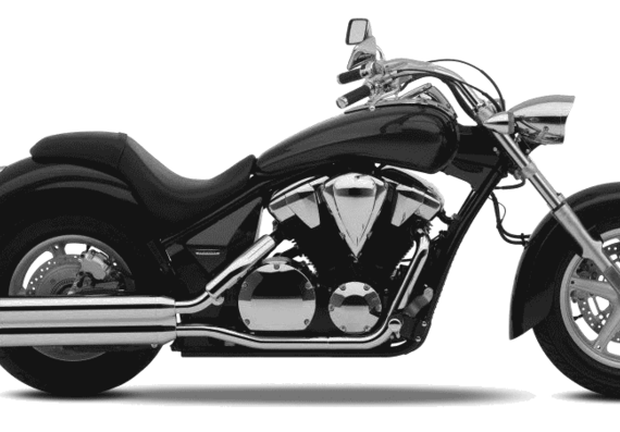 Мотоцикл Honda Stateline - чертежи, габариты, рисунки