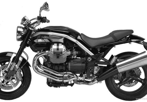 Мотоцикл MotoGuzzi Griso1100 (2006) - чертежи, габариты, рисунки
