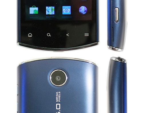Телефон Acer Liquid mini (E310) - чертежи, габариты, рисунки
