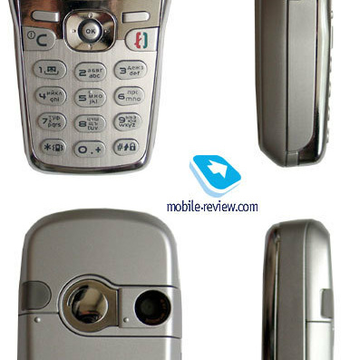 Телефон Alcatel 735 - чертежи, габариты, рисунки