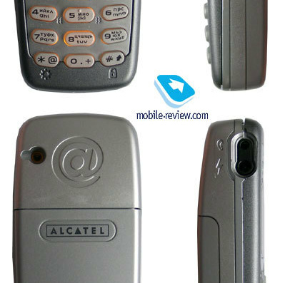 Телефон Alcatel OT332 - чертежи, габариты, рисунки