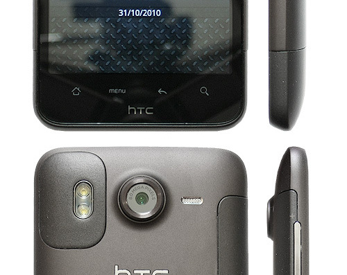 Телефон HTC Desire HD - чертежи, габариты, рисунки