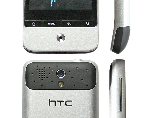 HTC Legend phone - drawings, dimensions, figures