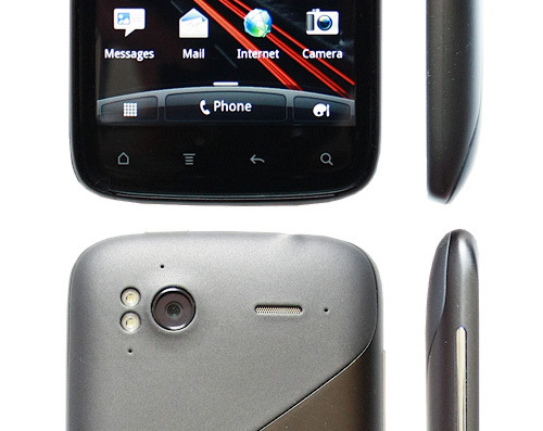 HTC Sensation phone - drawings, dimensions, figures