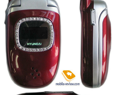 Телефон Hyundai H-MP728 - чертежи, габариты, рисунки